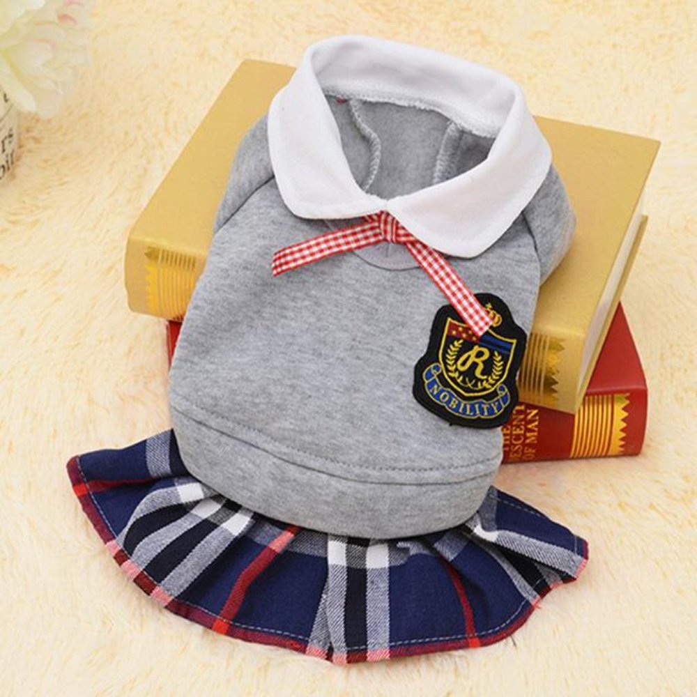 Brand New GIRL's Pet Dog Cat School Uniform Size XL